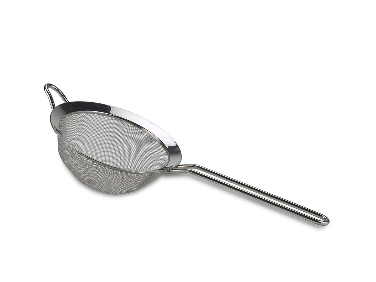 Durchschlag / Sieb / Drahtsieb aus Edelstahl, Durchmesser 15 cm