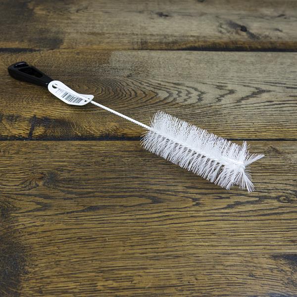 Flaskerensebørste "medium", sort håndtag, længde 37 cm