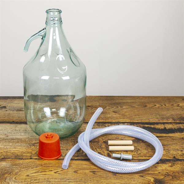 Tap dit eget birkesaft / Sæt til tapning af birkesaft, tappesæt 5 liter, glasballon