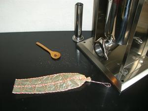 Hukki V tarm med snornet til spegepølser, 1 stk
