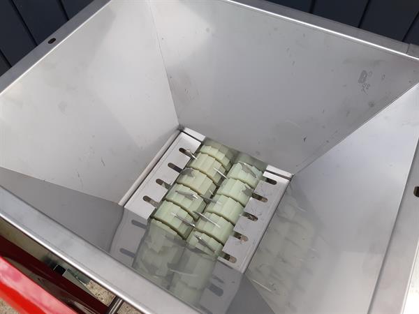 Mosterei-Set - 20-Liter-Kolbenpresse aus Edelstahl inkl. Presssack und 20-Liter-Obstmühle