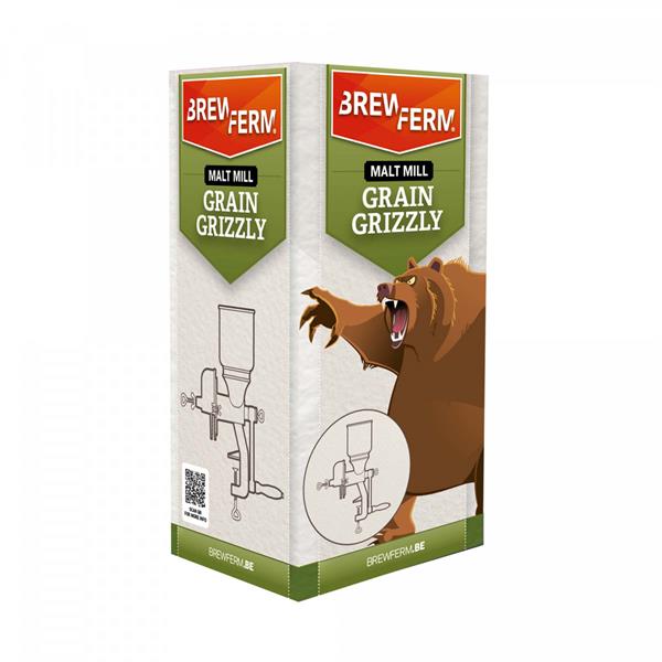 Malzmühle zum Bierbrauen / Getreidewalzen, 1 kg