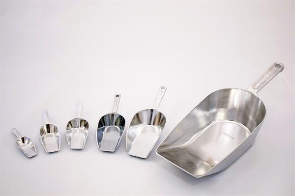 Metallschaufel / Schöpflöffel, 14,5 cm lang