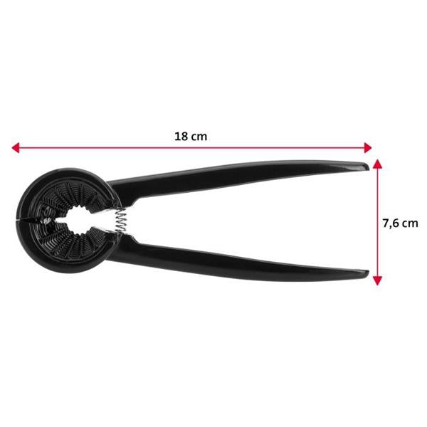 Nussknacker / Knackzange – Westmark Nussprofi, deutsche Qualität (schwarzes Aluminium)
