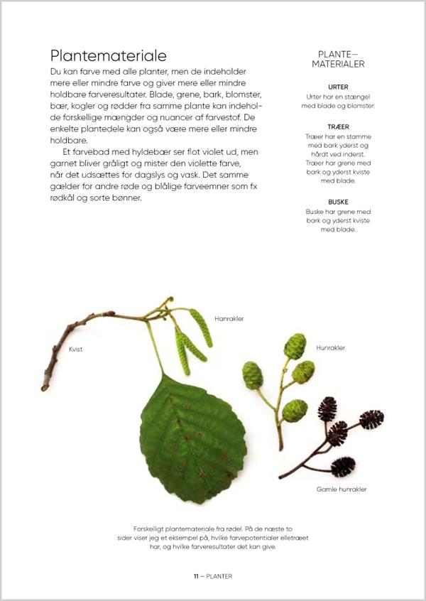 Plantefarver (dänischsprachiges Buch) – Leitfaden zum Pflanzenfärben und Färben von Garn (Sofie Meedom)