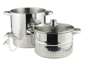 Dampfentsafter, Funktion, 7,8 Liter