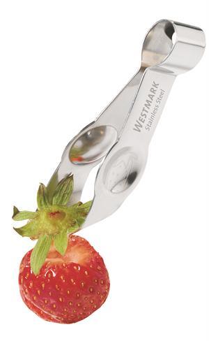 Stielentferner für Erdbeeren / Grätenzange – rostfreie Pinzette von Westmark