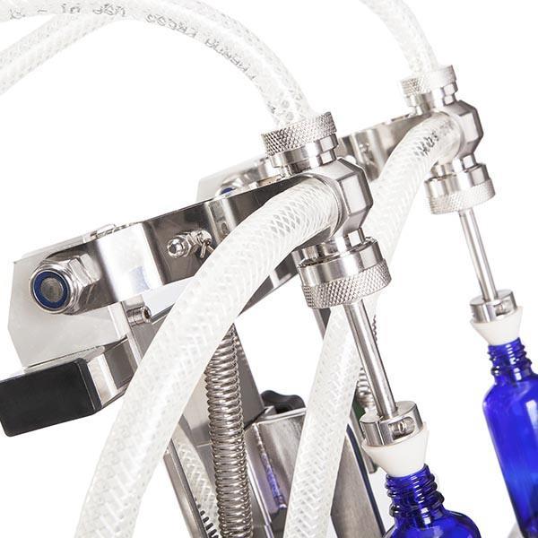Vakuumfüller für Miniflaschen mit Öl, Enolmaster, 2 Füllköpfe