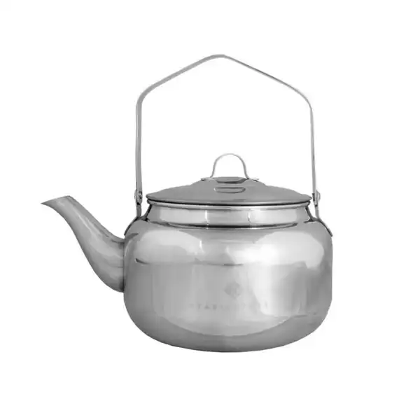 Kaffekande til bålkaffe i rustfrit stål – Stabilotherm, 1 liter