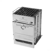 Wood Stove / lejrkomfur med grillflade – Stabilotherm Tower 2