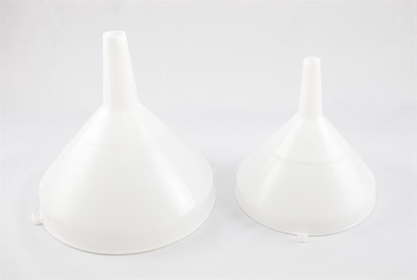 Trichter mit Sieb, Kunststoff, Durchmesser 21 cm
