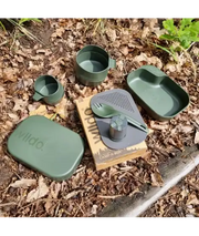 Essgeschirr-Set für Lagerfeueressen und Touren – Wildo® Camp-A-Box Complete